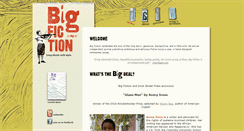 Desktop Screenshot of bigfictionmagazine.com